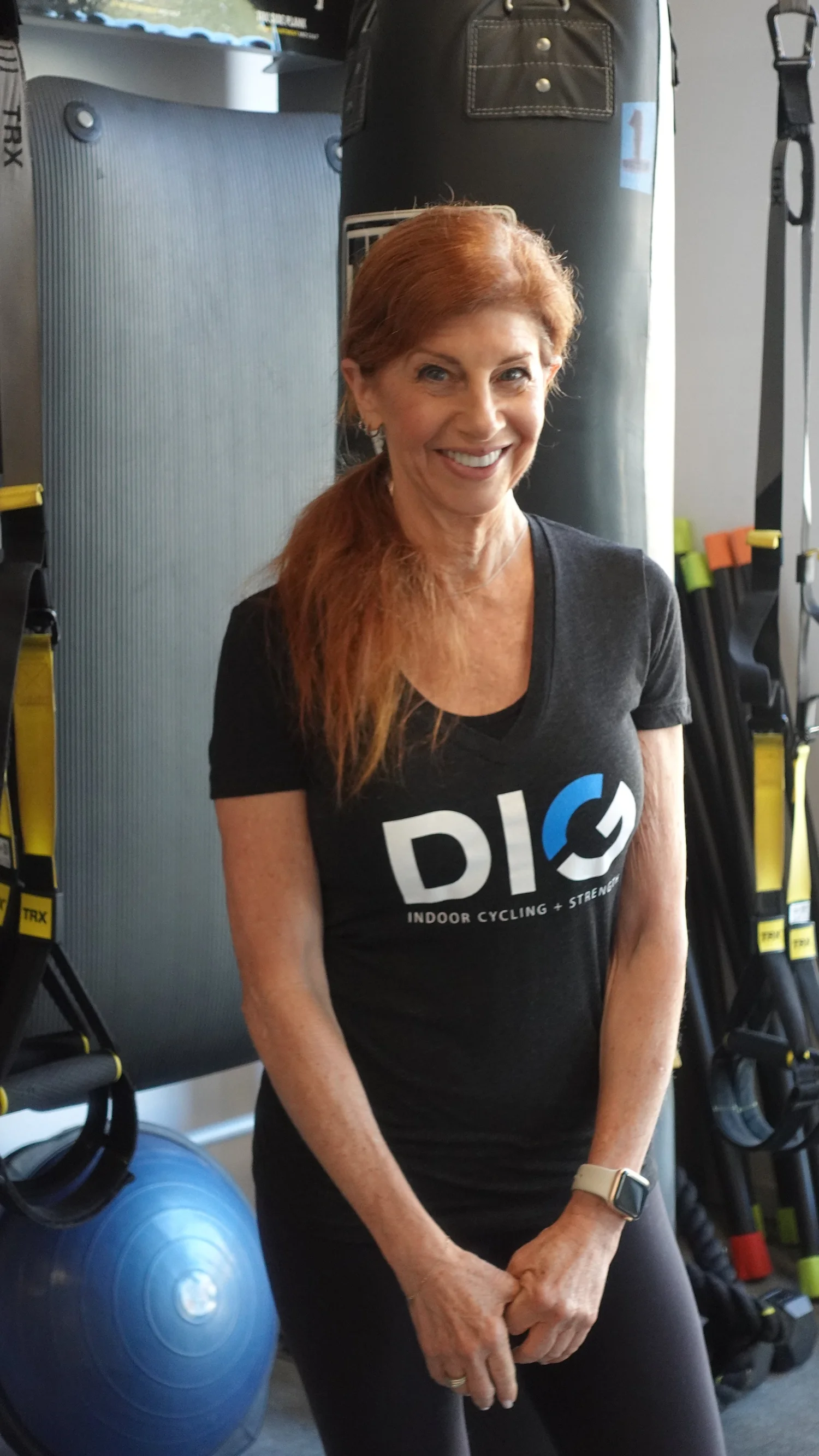 Debi Carlin Boyle, DIG Indoor Cycling instructor